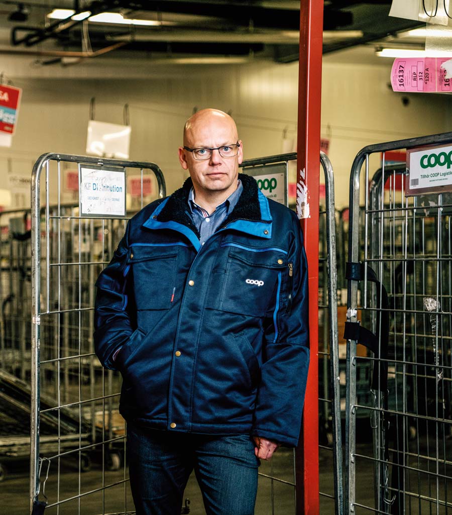 Ulf Axelsson, chef för terminalerna.